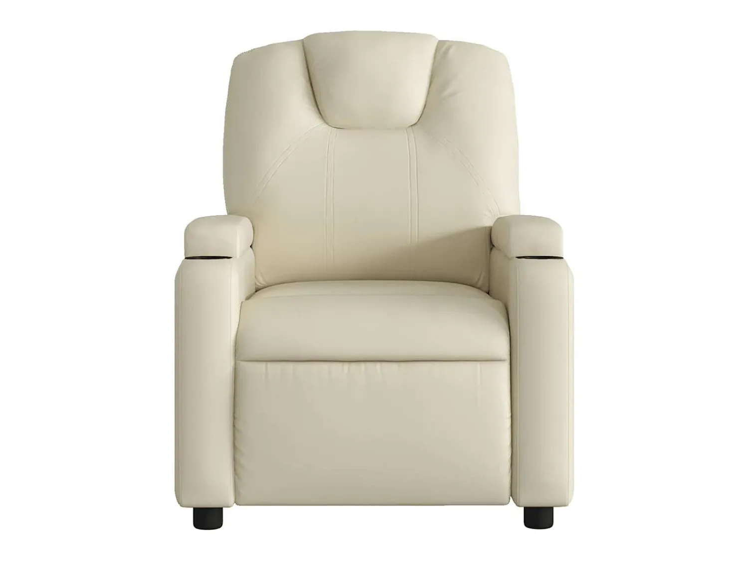 Poltrona| Poltrona reclinável couro artificial cor SHL404887 Creme