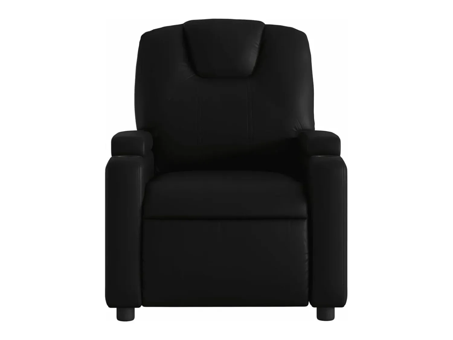 Poltrona| Poltrona reclinável couro artificial PT186338 Preto