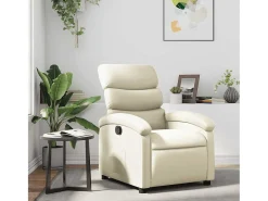 Poltrona reclinável couro artificial cor SHL715460^ Poltrona