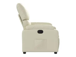 Poltrona reclinável couro artificial cor PT527735^ Poltrona