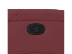 Poltrona reclinável couro artificial tinto SHL170471^ Poltrona
