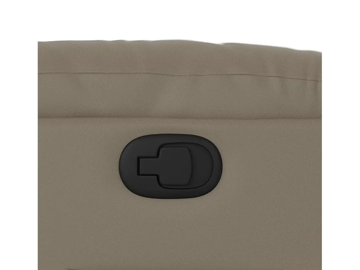 Poltrona* Poltrona reclinável couro artificial cor cappuccino SHL310346 Castanho