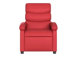 Poltrona* Poltrona reclinável couro artificial PT753264 Vermelho