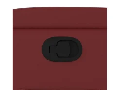 Poltrona| Poltrona reclinável couro artificial tinto SHL293660 Vermelho