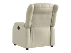 Poltrona| Poltrona reclinável couro artificial cor SHL906744 Creme