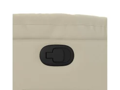 Poltrona| Poltrona reclinável couro artificial cor SHL292080 Creme