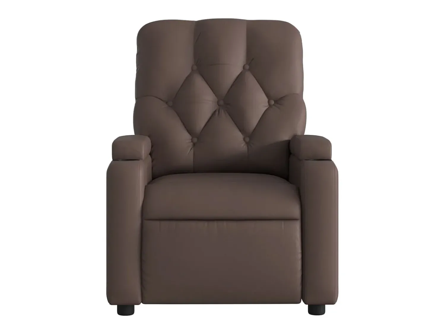 Poltrona reclinável couro artificial SHL1538^ Poltrona