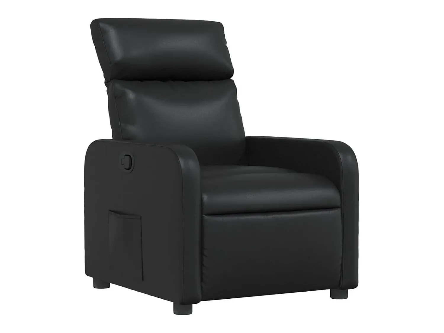 vidaxl Poltrona reclinável couro artificial^ Poltrona