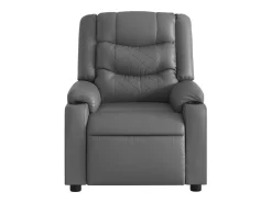 Poltrona| Poltrona reclinável couro artificial SHL548161 Cinzento