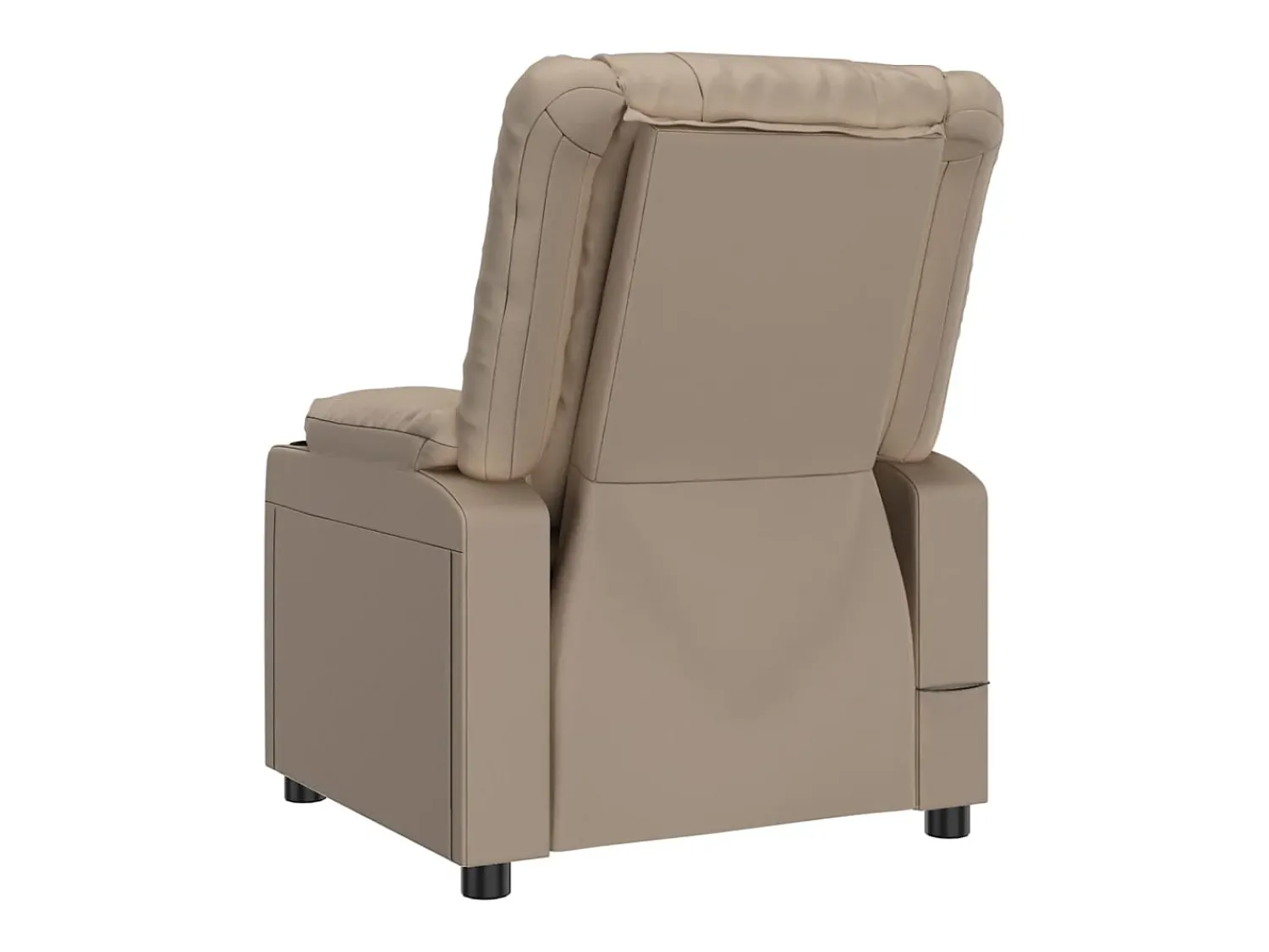 Best Poltrona reclinável couro artificial cor cappuccino SHL864790 Castanho