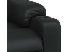 Poltrona* Poltrona reclinável couro artificial SHL956337 Preto