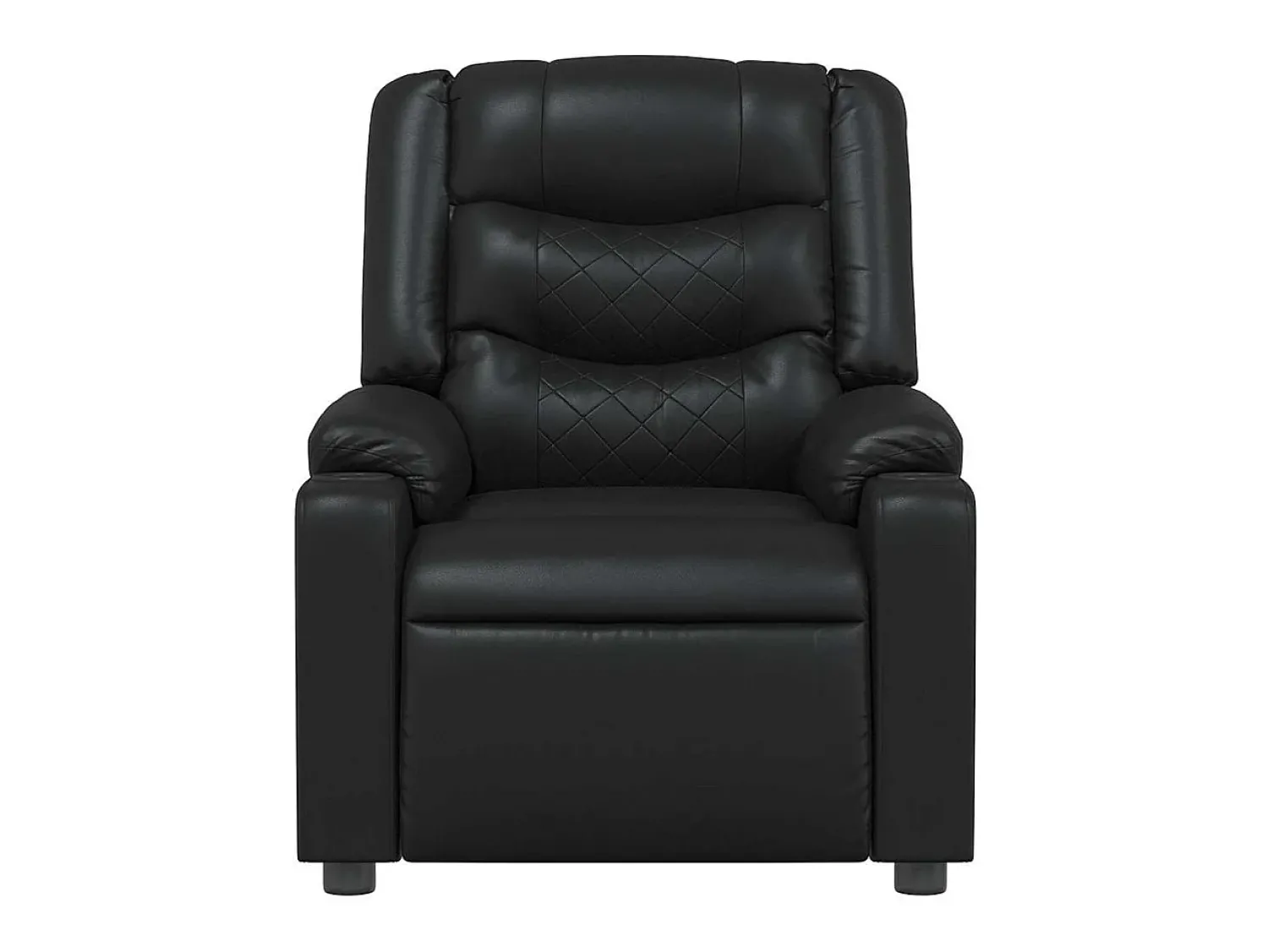 Poltrona* Poltrona reclinável couro artificial SHL956337 Preto