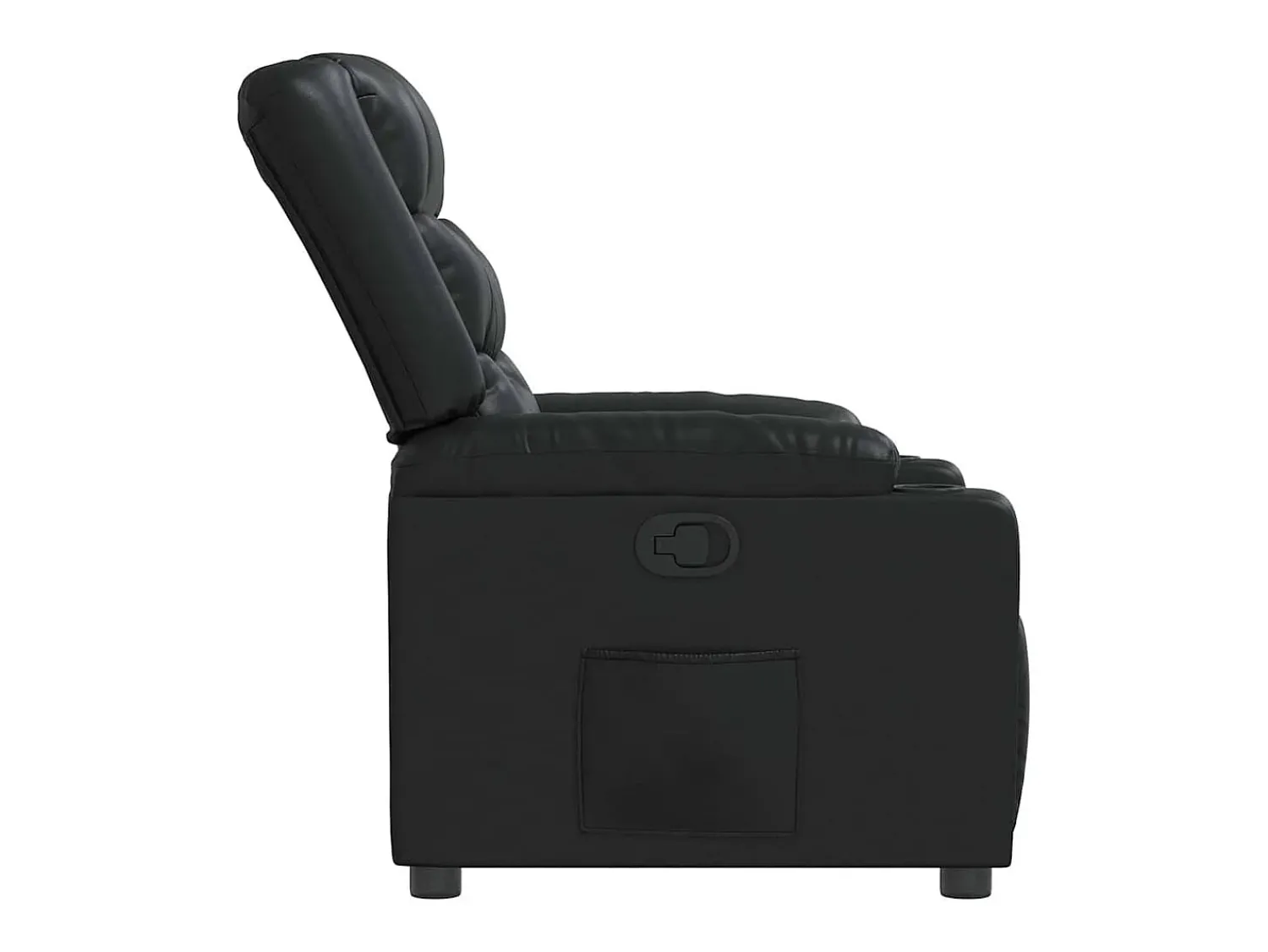Poltrona* Poltrona reclinável couro artificial SHL956337 Preto