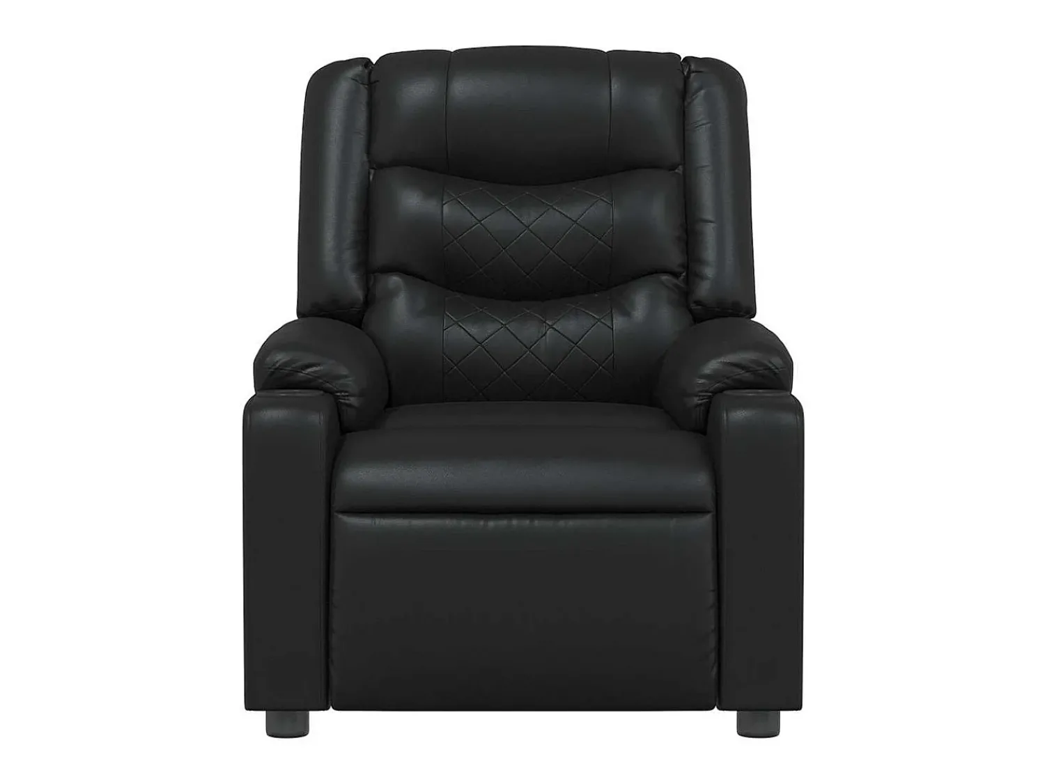 Poltrona* Poltrona reclinável couro artificial SHL956337 Preto
