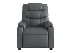 Poltrona| Poltrona reclinável couro artificial SHL511609 Cinzento