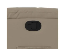 Poltrona* Poltrona reclinável couro artificial cor cappuccino SHL439000 Castanho