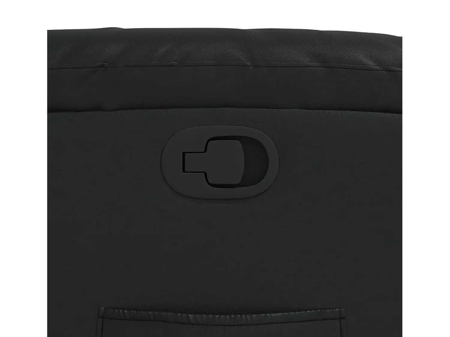 Poltrona| Poltrona reclinável couro artificial SHL763246 Preto