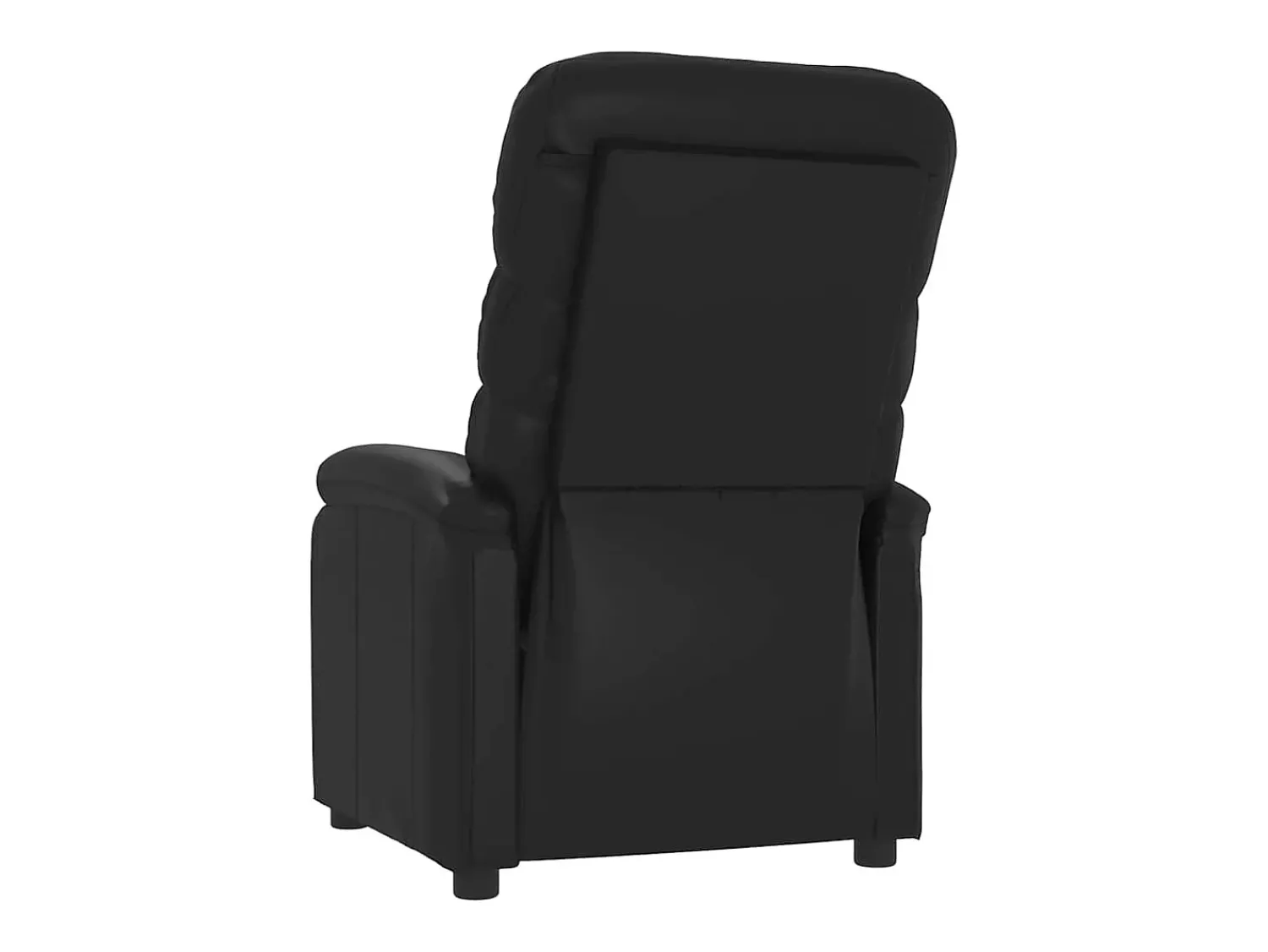 Poltrona| Poltrona reclinável couro artificial SHL714158 Preto