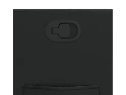 Poltrona* Poltrona reclinável couro artificial SHL621326 Preto