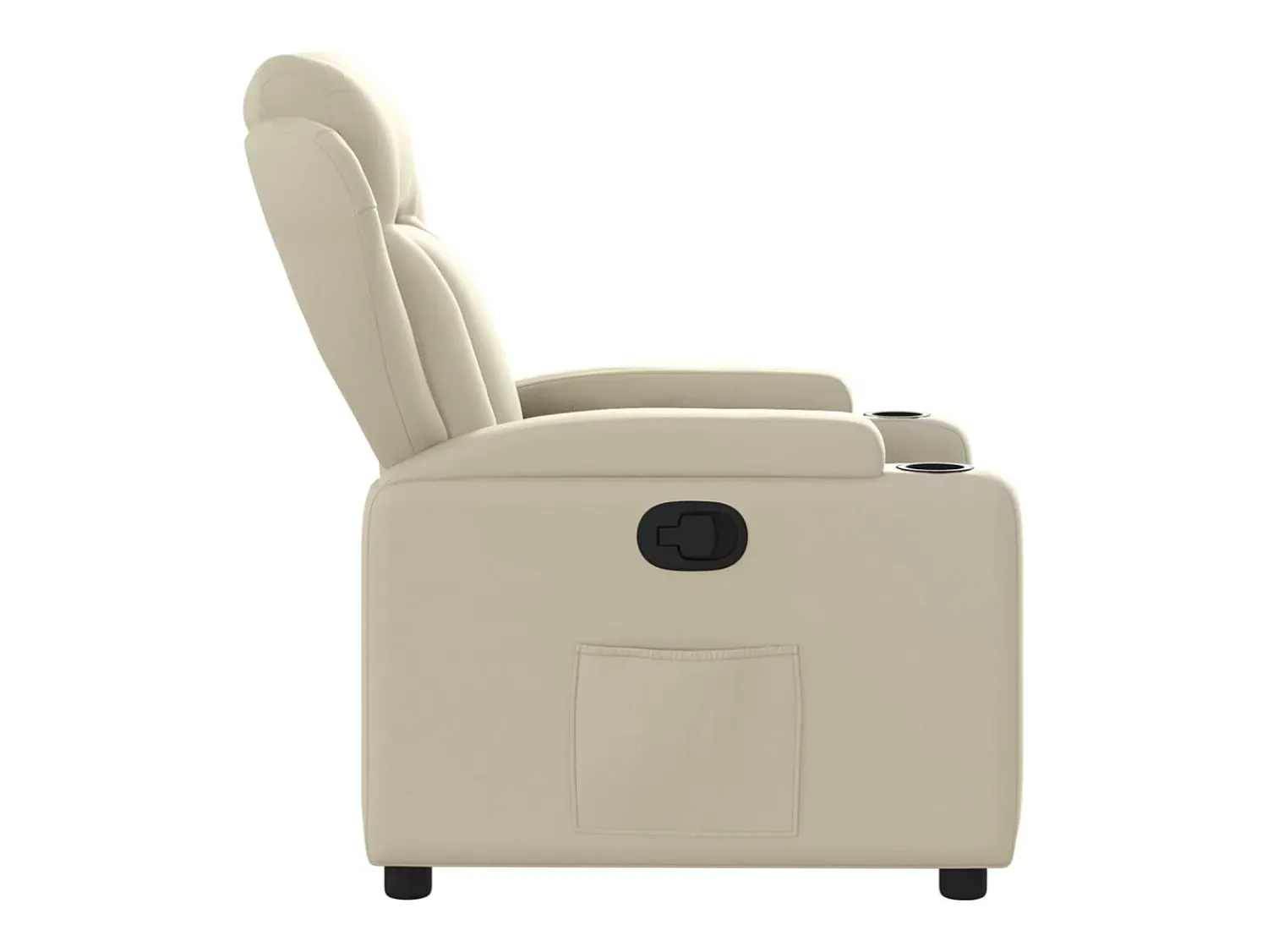 Poltrona| Poltrona reclinável couro artificial cor SHL863508 Creme