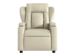 Poltrona| Poltrona reclinável couro artificial cor SHL863508 Creme