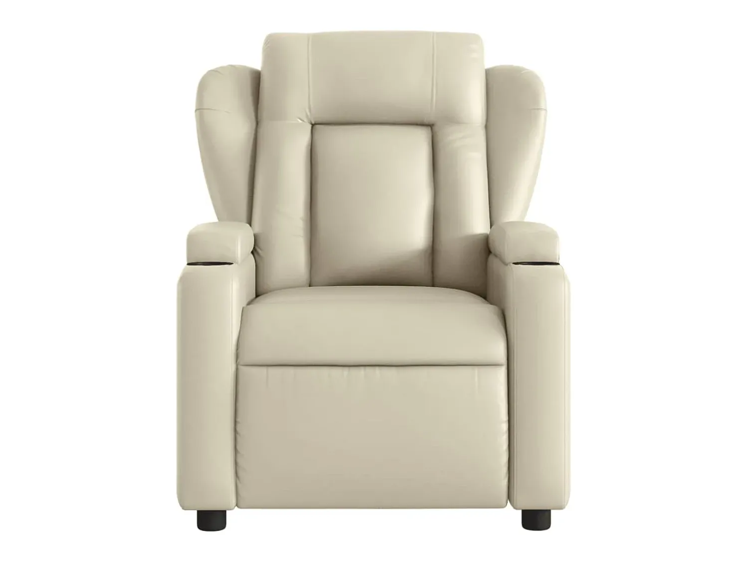 Poltrona| Poltrona reclinável couro artificial cor SHL863508 Creme