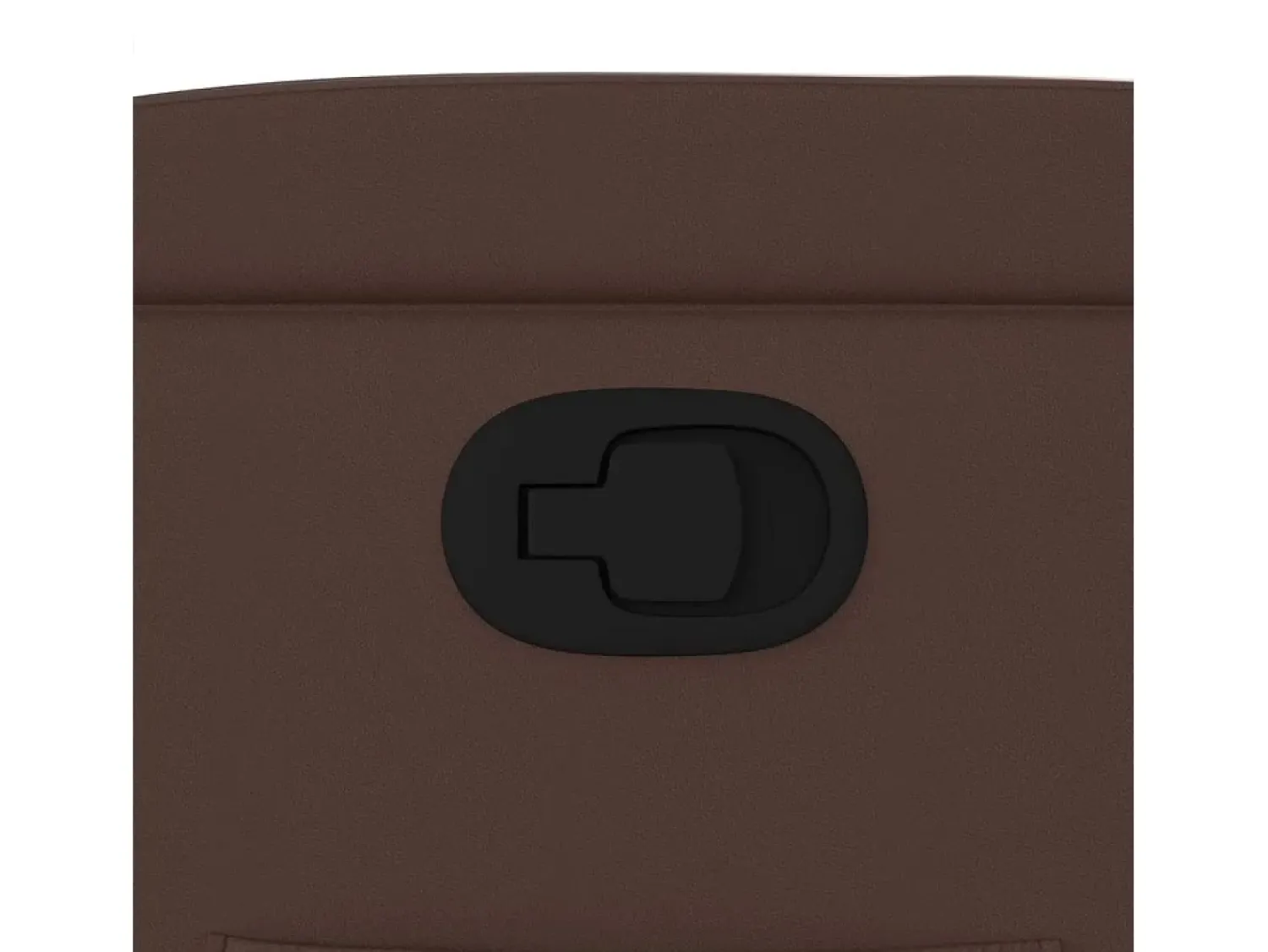 Poltrona* Poltrona reclinável couro artificial SHL55639 Castanho