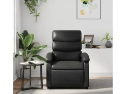 Poltrona reclinável couro artificial SHL768266^ Poltrona
