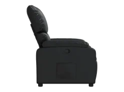 Poltrona* Poltrona reclinável couro artificial SHL589513 Preto