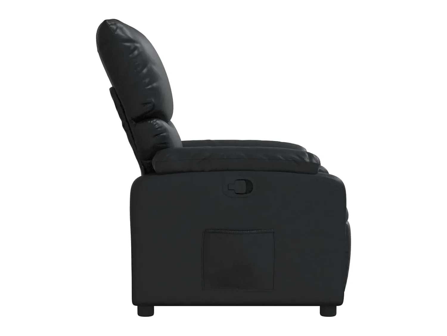 Poltrona* Poltrona reclinável couro artificial SHL589513 Preto