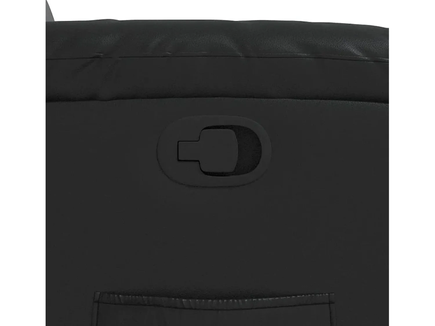 Poltrona* Poltrona reclinável couro artificial SHL589513 Preto
