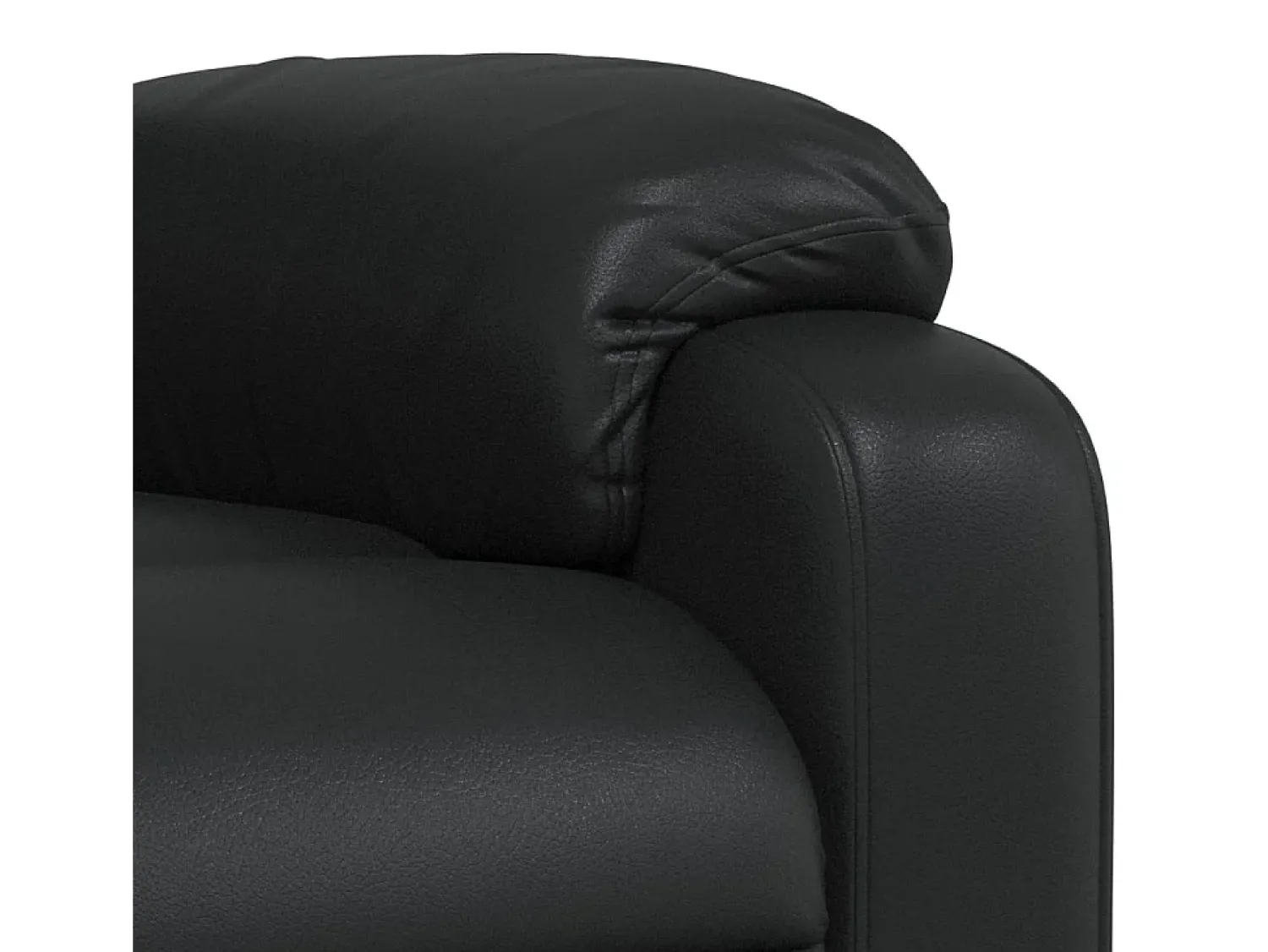 Poltrona* Poltrona reclinável couro artificial SHL589513 Preto