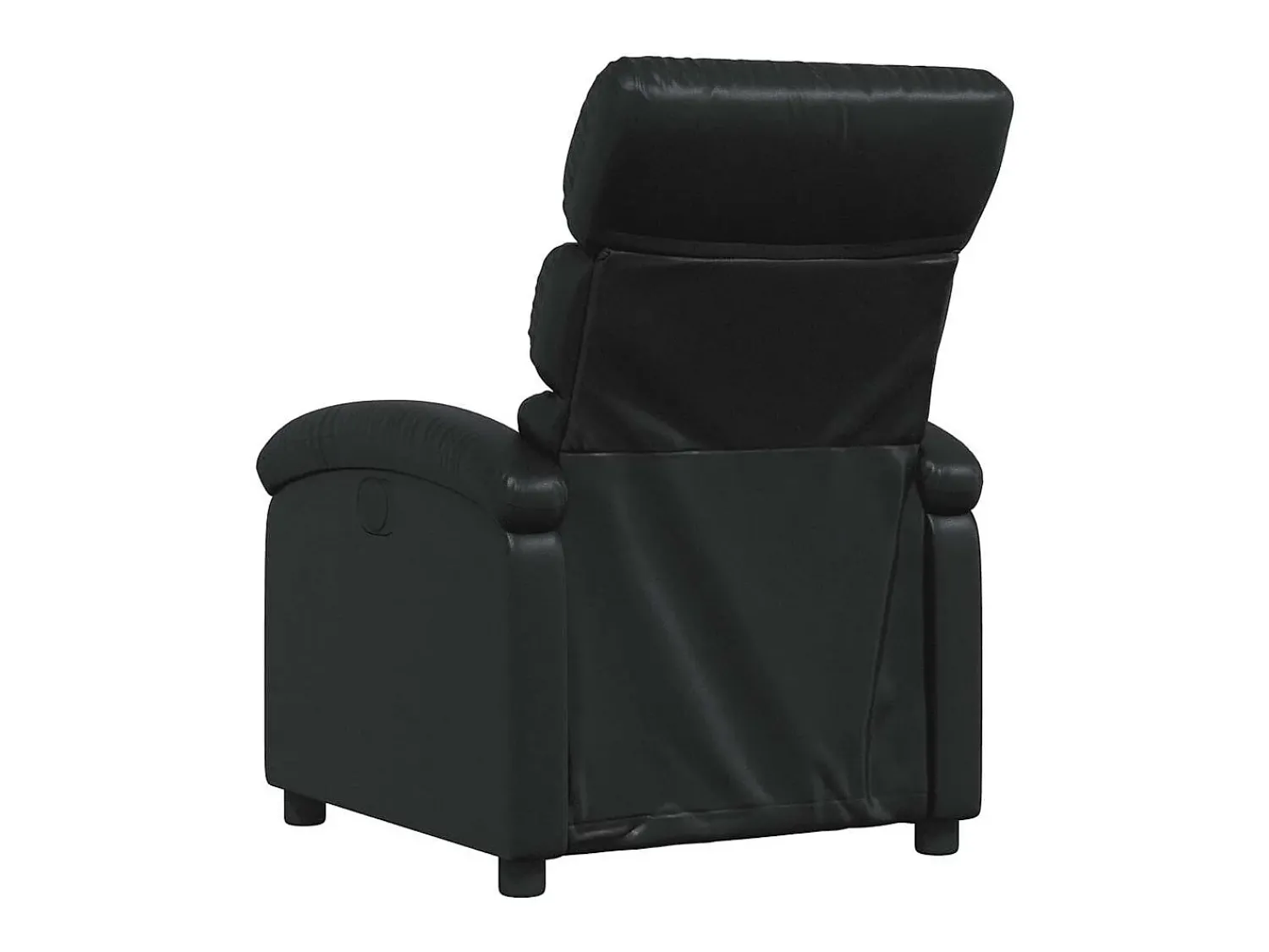 vidaxl Poltrona reclinável couro artificial^ Poltrona