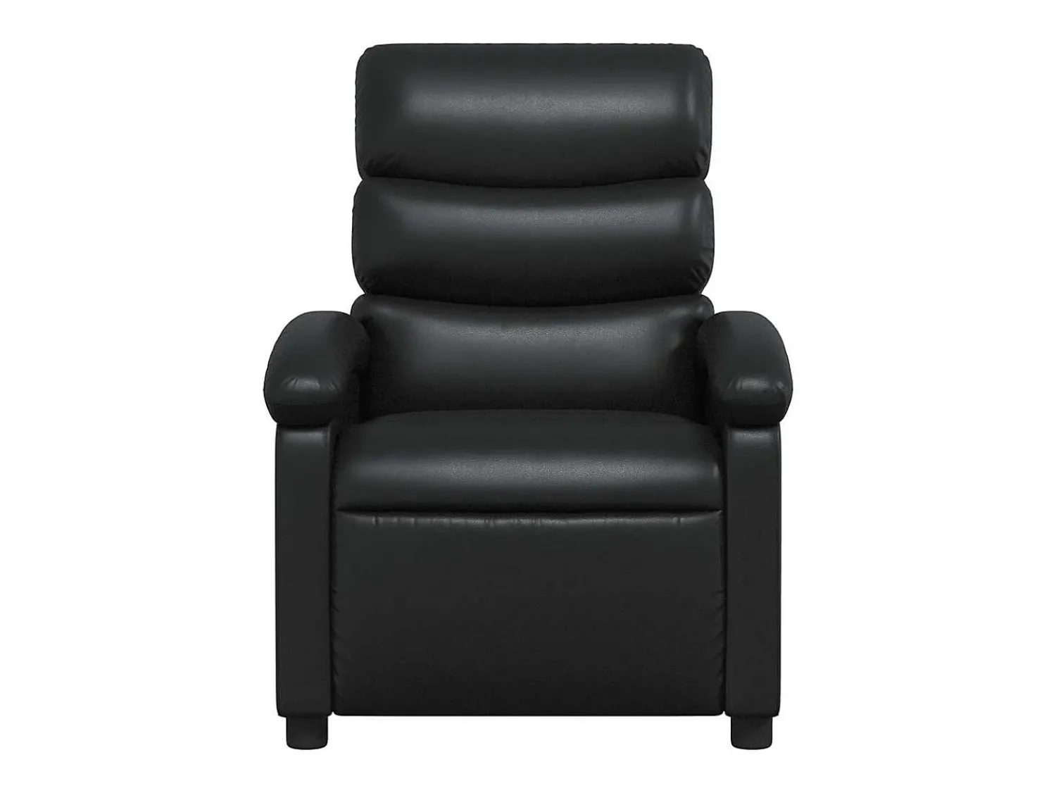 vidaxl Poltrona reclinável couro artificial^ Poltrona