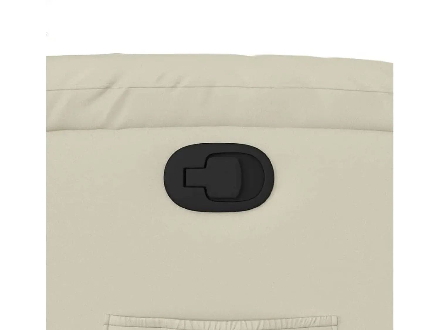 Online Poltrona reclinável couro artificial cor SHL908508 Creme