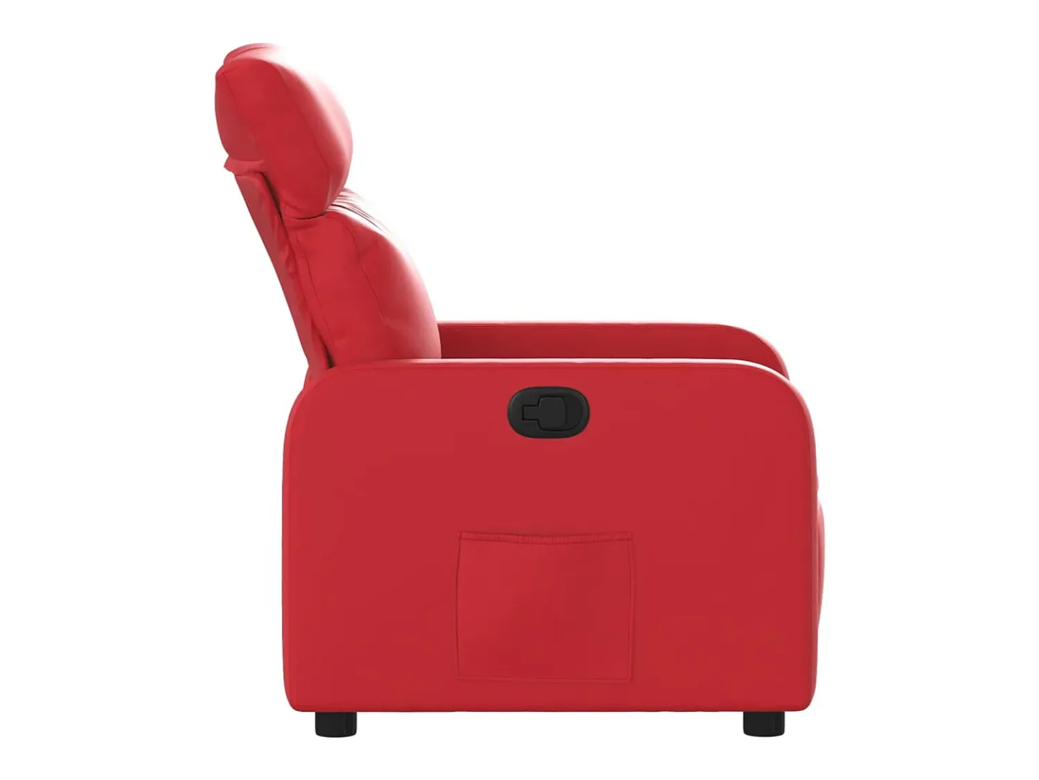 Poltrona reclinável couro artificial SHL456522^ Poltrona