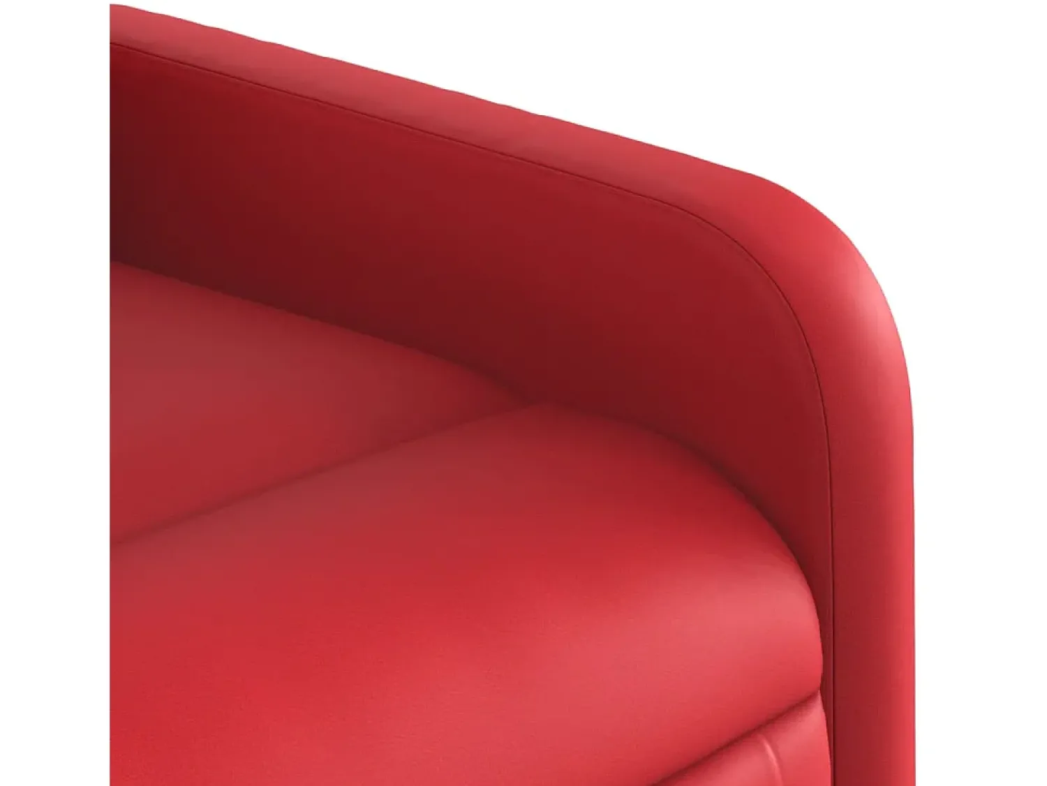 Poltrona reclinável couro artificial SHL456522^ Poltrona