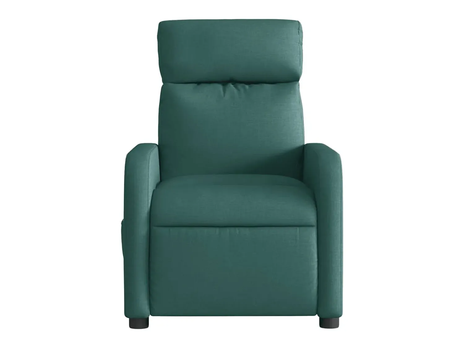 Online Poltrona reclinável de massagens elétrica tecido verde-escuro SHL217937 Verde pinho