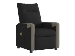 Poltrona reclinável de massagens elétrica tecido SHL413566^ Poltrona