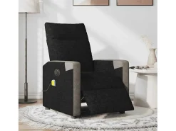 Poltrona reclinável de massagens elétrica tecido SHL413566^ Poltrona