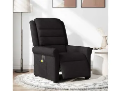 Poltrona* Poltrona reclinável de massagens elétrica tecido SHL222223 Preto