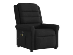 Poltrona* Poltrona reclinável de massagens elétrica tecido SHL222223 Preto