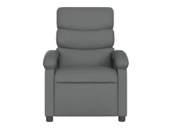 Poltrona| Poltrona reclinável de massagens elétrica tecido cinza-escuro SHL348393 Cinza antracite