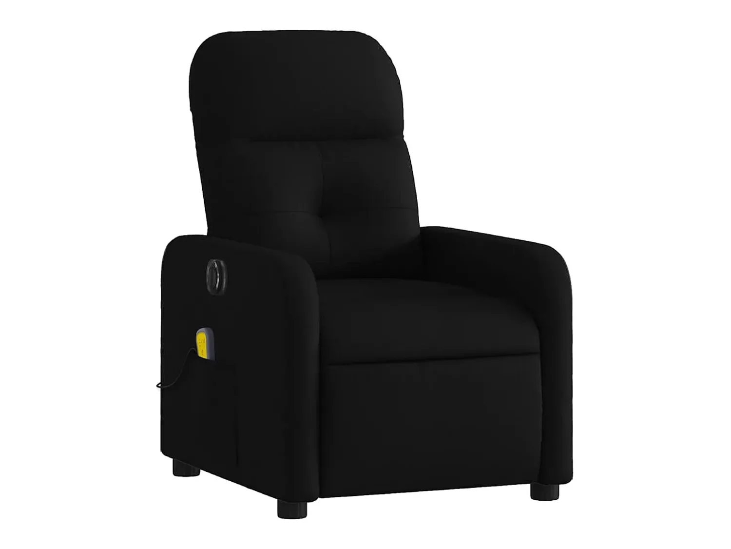 Poltrona| Poltrona reclinável de massagens elétrica tecido SHL107313 Preto