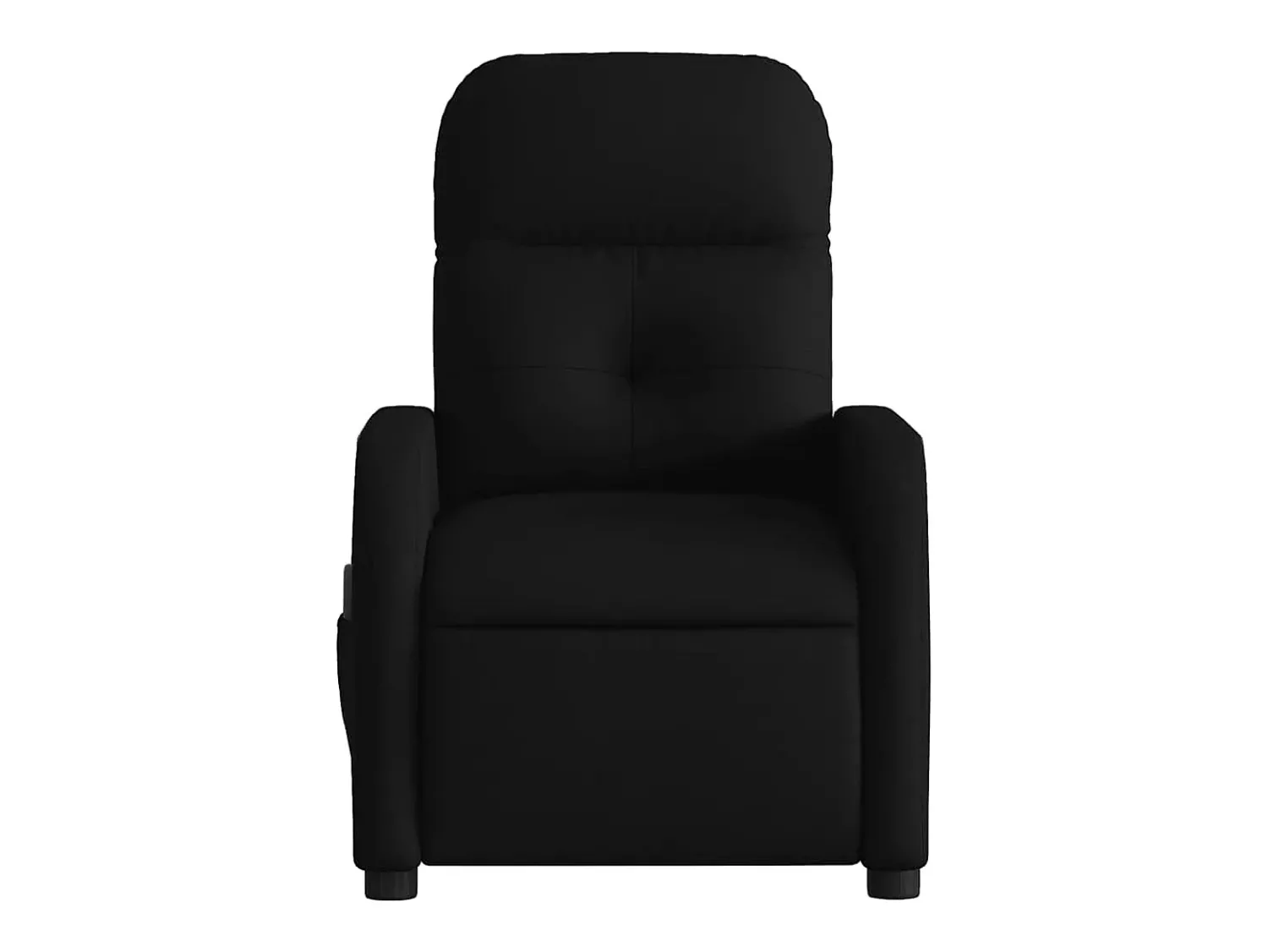 Poltrona| Poltrona reclinável de massagens elétrica tecido SHL107313 Preto