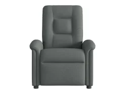Poltrona| Poltrona reclinável de massagens elétrica tecido cinza-escuro SHL855675 Cinza antracite