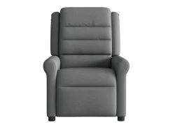 Poltrona* Poltrona reclinável de massagens elétrica tecido cinza-escuro SHL944028 Cinza antracite