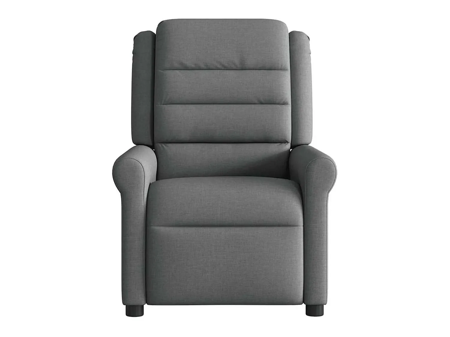 Poltrona* Poltrona reclinável de massagens elétrica tecido cinza-escuro SHL944028 Cinza antracite