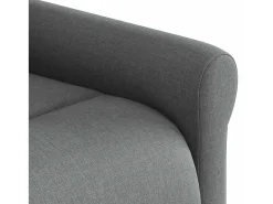Poltrona| Poltrona reclinável de massagem em tecido cinza escuro SHL203114 Cinza antracite