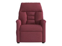 Poltrona| Poltrona reclinável de massagens elétrica tecido tinto SHL69680 Vermelho